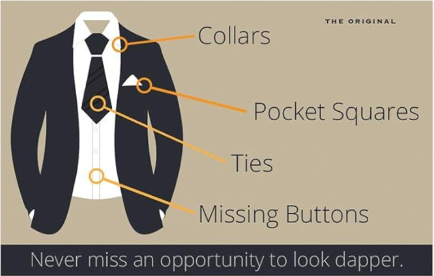 Dapper Dots Double Sided Tape Transparent and Clear 50 Count Tin