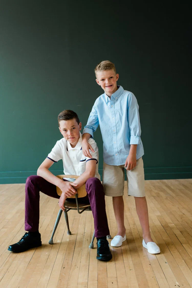 Fearless Tape blog graphic - back to school clothing hacks for kids: rolled sleeves