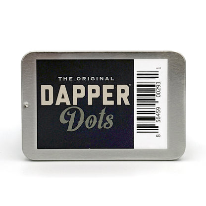 Dapper Dots Double Sided Fashion Tape Transparent and Clear 50 Count Tin