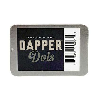 Dapper Dots Double Sided Fashion Tape Transparent and Clear 50 Count Tin