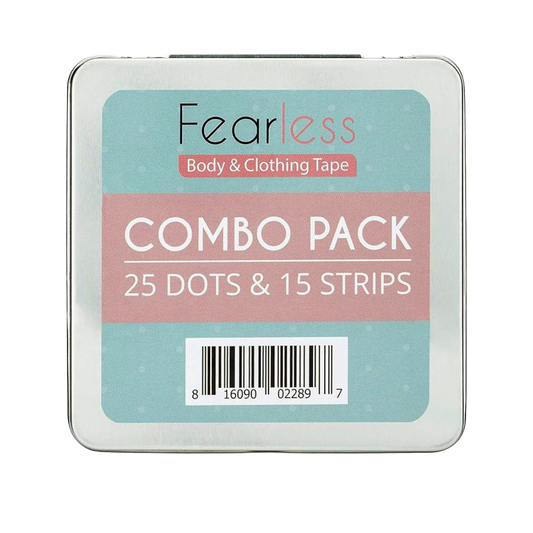 Fashion Tape - Double Sided Tape - Combo Pack of Dots and Strips for Fashion, Clothing & Body | Fearless®