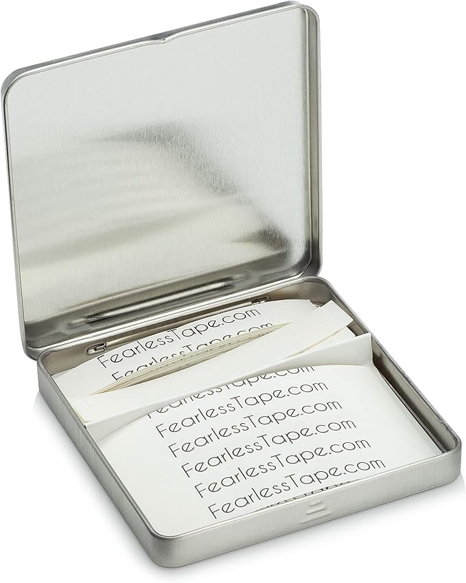 Fearless Tape - Double Sided Tape - Combo Pack of Dots and Strips for Fashion, Clothing & Body